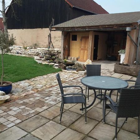 Ferienhaus Villa Kunnibunt Burgsalach Luaran gambar