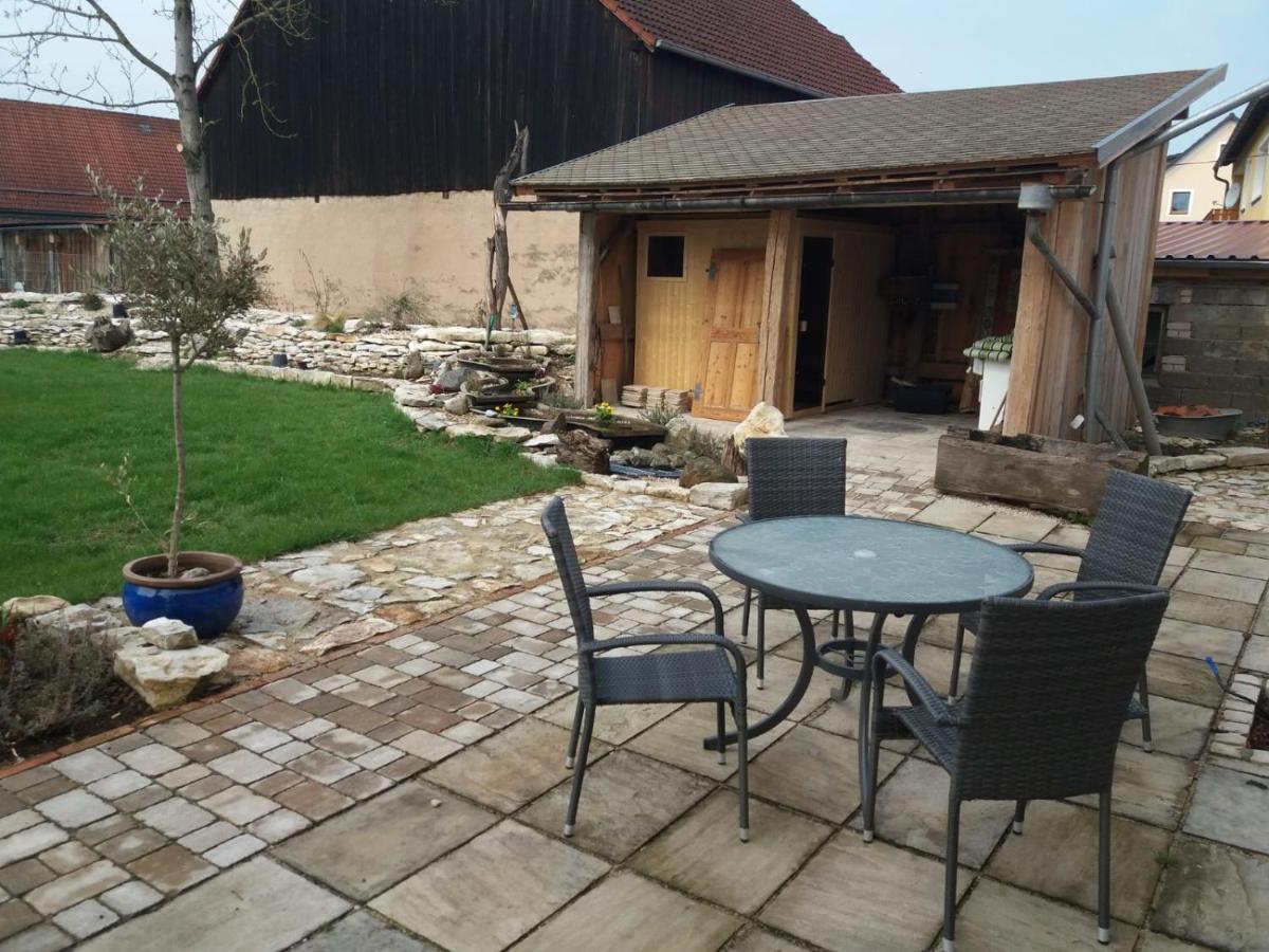 Ferienhaus Villa Kunnibunt Burgsalach Luaran gambar