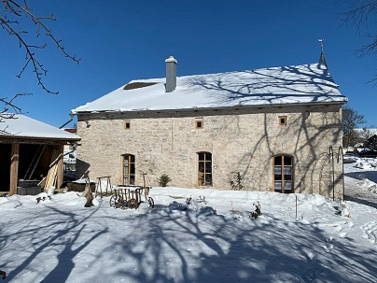 Ferienhaus Villa Kunnibunt Burgsalach Luaran gambar